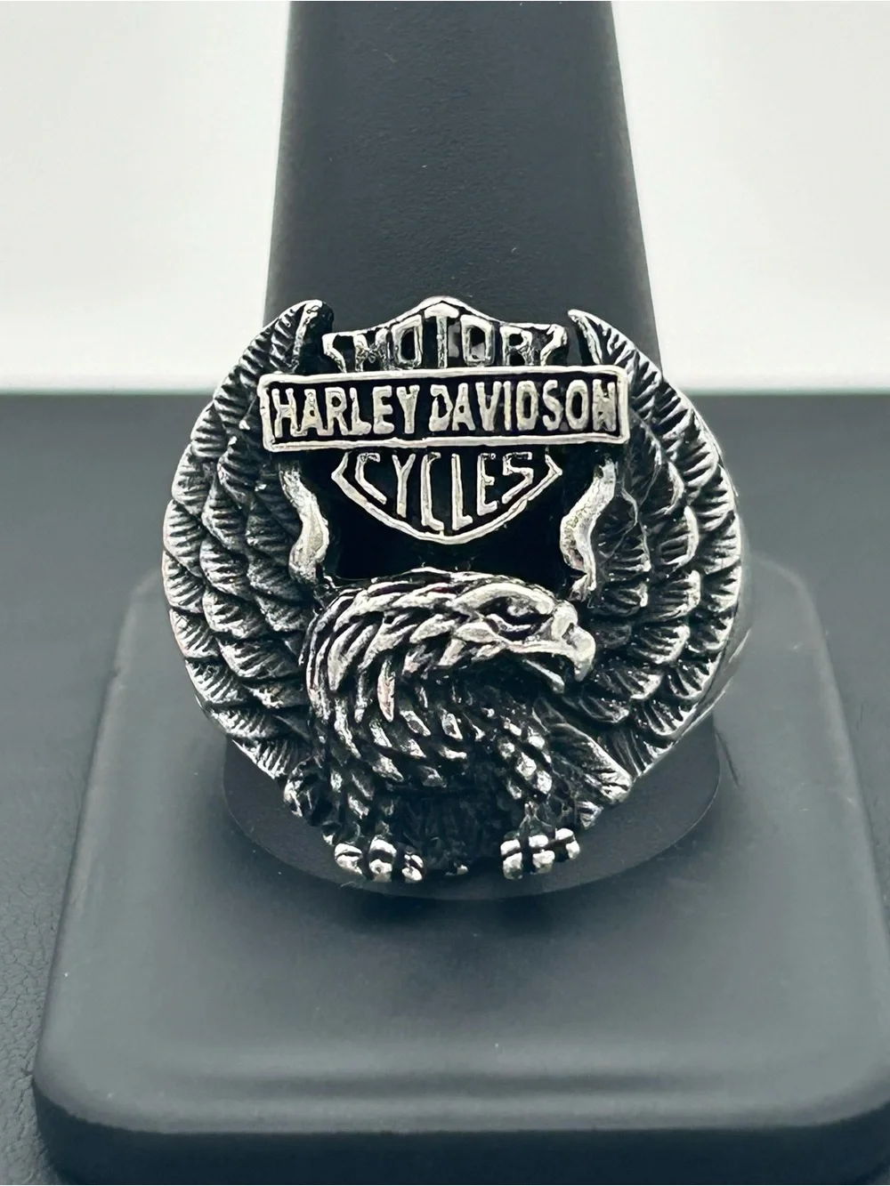 Harley-Davidson Men’s Sterling Silver Ring